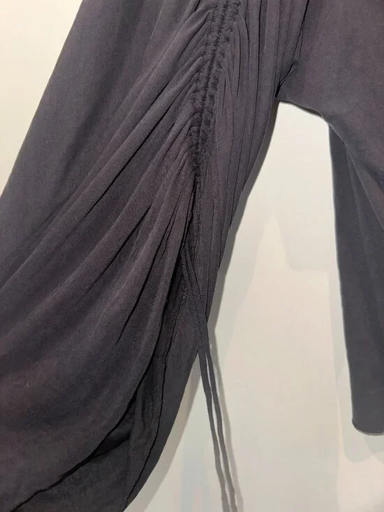 Free People ruched sleeve top - Picture 3 of 6